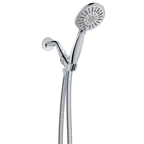 EZ-FLO  2.0 GPM 5-Spray Handheld Showerhead in Chrome