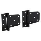 National Hardware 2er-Pack 3-1/2-Zoll schwarzes Torscharnier