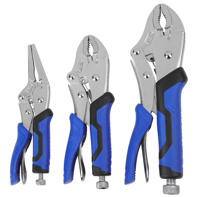 Kobalt 3-Pack Locking Plier Set