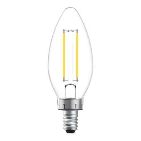 GE Classic 40-Watt EQ B10 Soft White Candelabra Base (e-12) Dimmable LED Light Bulb (6-Pack)