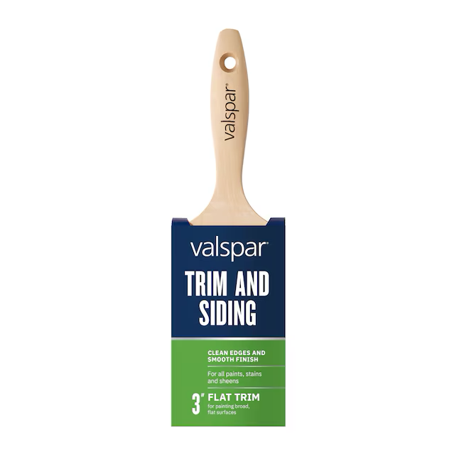 Valspar 3-in Reusable Polyester Flat Paint Brush (Wall Brush)