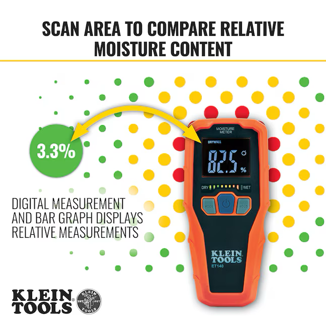 Klein Tools Moisture meter LED Display Moisture Meter