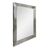 allen + roth 31-in W x 41-in H Silver Beveled Wall Mirror