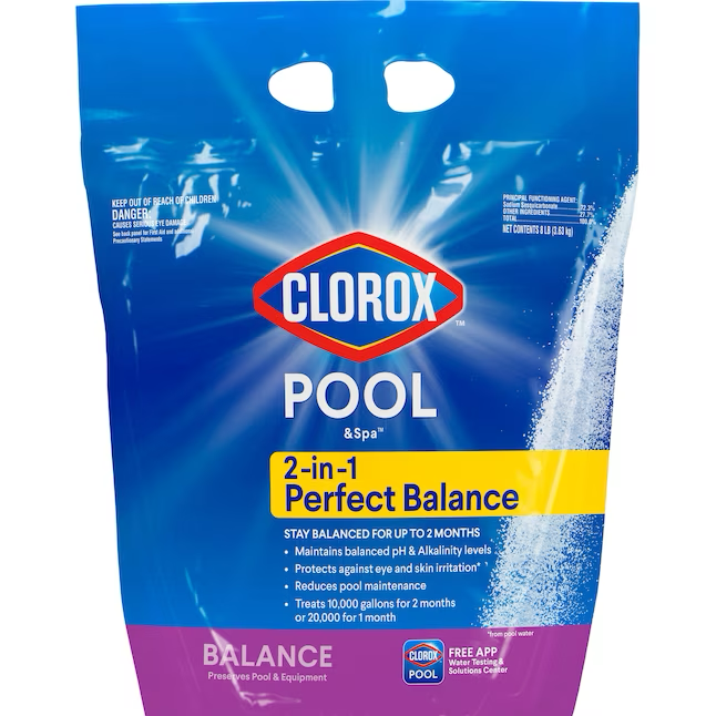 Equilibrador de piscina Clorox Pool&amp;Spa de 8 libras