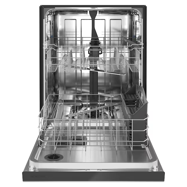 Maytag Front Control 24-in Built-In Dishwasher (Fingerprint Resistant Stainless Steel), 50-dBA