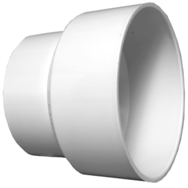 Charlotte Pipe 2-in x 3-in PVC DWV Adapter Coupling