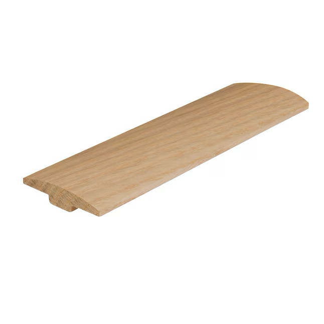 Flexco Oak 0.46-in T x 2-in W x 78-in L Solid Wood T-moulding