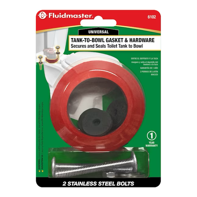 Fluidmaster 3.25-in Red Rubber Toilet Gasket