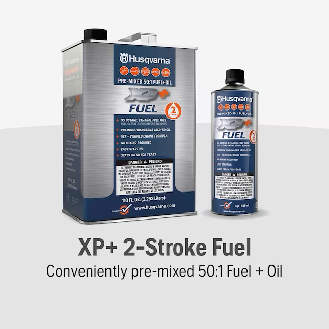 Husqvarna Pre-mix fuel 1-Quart 50:1 Pre-blended 2-cycle Fuel