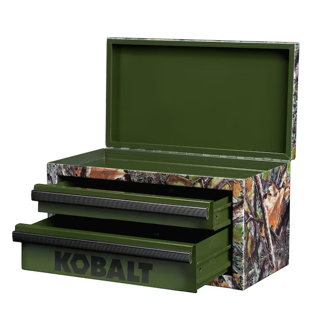 Kobalt Mini 10.83-in 2-Drawer Steel Tool Box