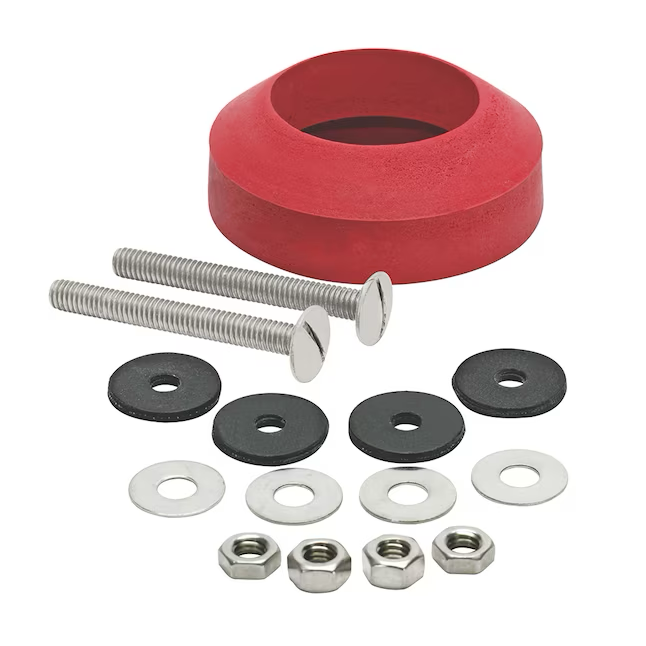 Fluidmaster 3.25-in Red Rubber Toilet Gasket