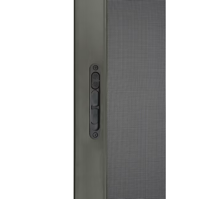 ReliaBilt 36-in x 80-in Bronze Aluminum Sliding Screen Door