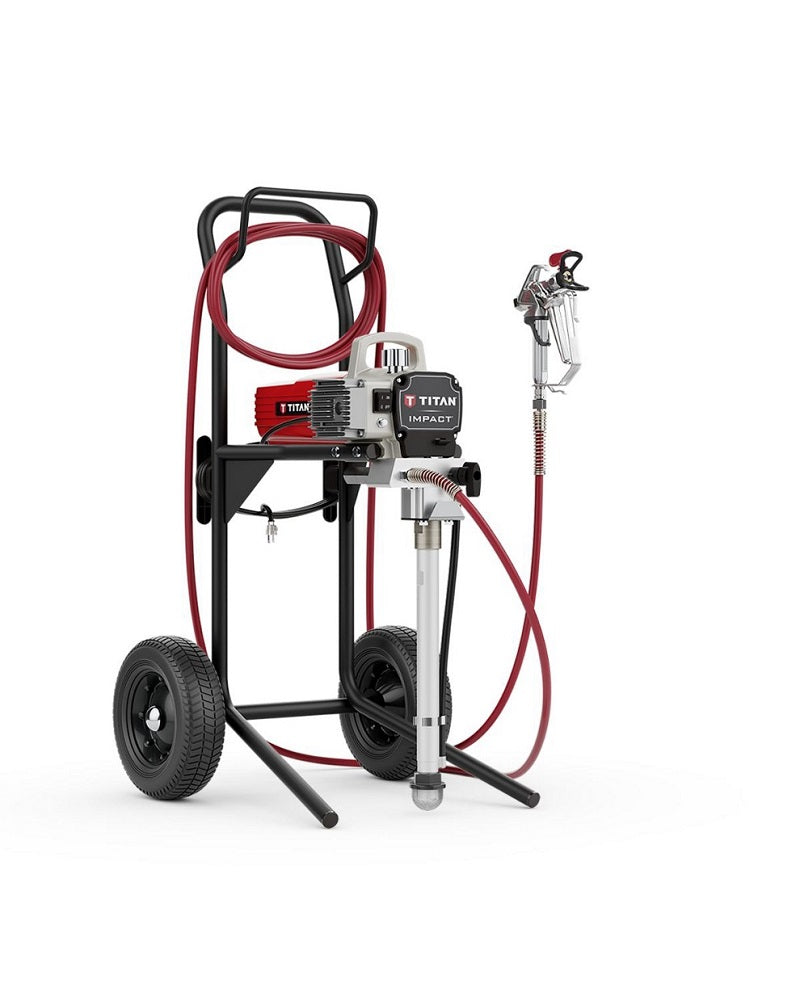 Titan Impact 410 High Rider Electric Airless Paint Sprayer (High Frame)