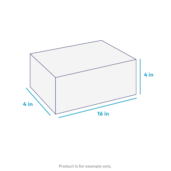 4-in H x 16-in L x 4-in D Jaxon Concrete Retaining Wall Block