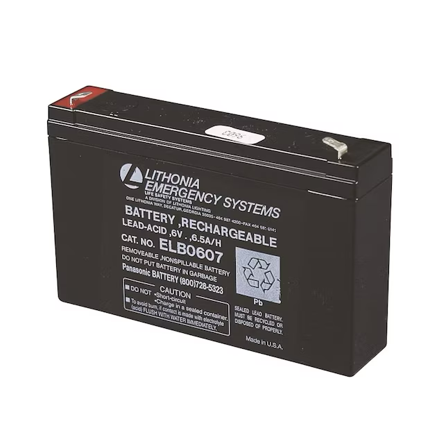 Lithonia Lighting Sealed Lead Calcium (Slc) Emergency Lighting Battery Pack