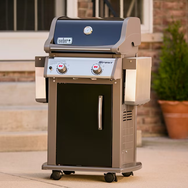 Weber Spirit E-210 Black 2-Burner Liquid Propane Gas Grill