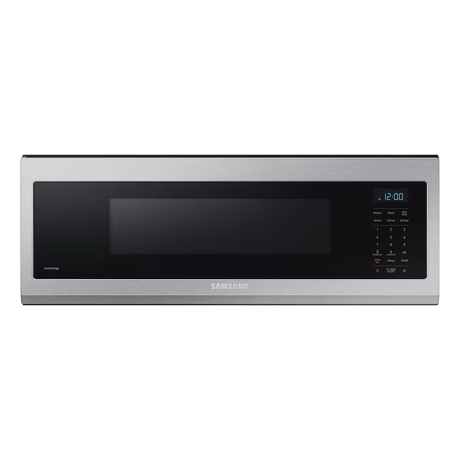 Samsung Smart SLIM 1.1-cu ft 1100-Watt Smart Over-the-Range Microwave (Fingerprint Resistant Stainless Steel)