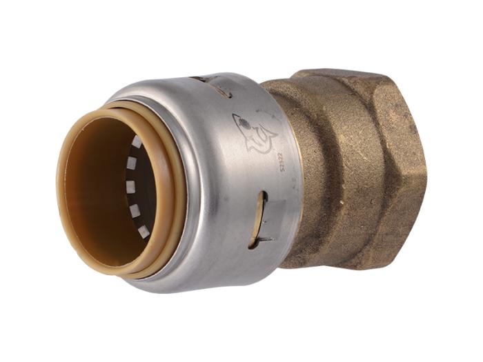 SharkBite Max 3/4 in. x 3/4 in. FNPT Brass Push Female Adapter