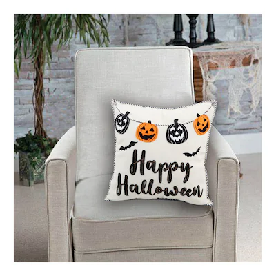 Almohada decorativa de Halloween de 16 pulgadas de Haunted Living