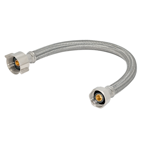 Eastman 1/2 in. FIP x 7/8 in. BC x 20 in. Braided Toilet Connector