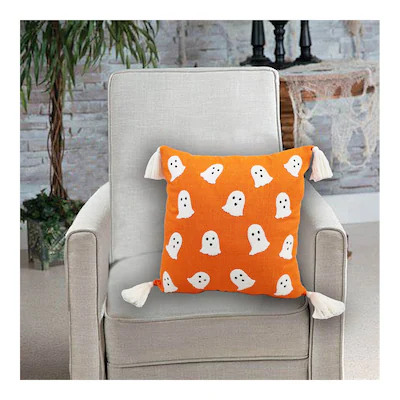 Almohada decorativa de Halloween de 16 pulgadas de Haunted Living