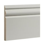 RELIABILT 15/32-in x 3-7/16-in x 8-ft Contemporary Primed MDF 3203 Baseboard Moulding