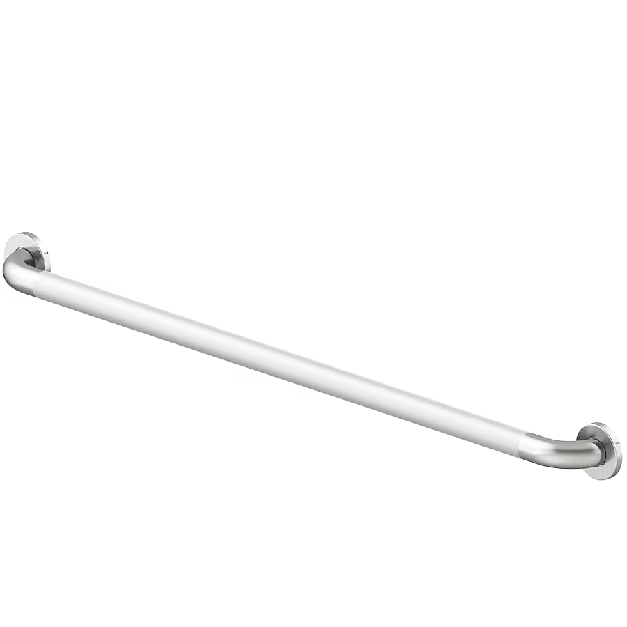 Project Source Concealed Peened 42-in Stainless Steel Wall Mount ADA Compliant Grab Bar (500-lb Weight Capacity)