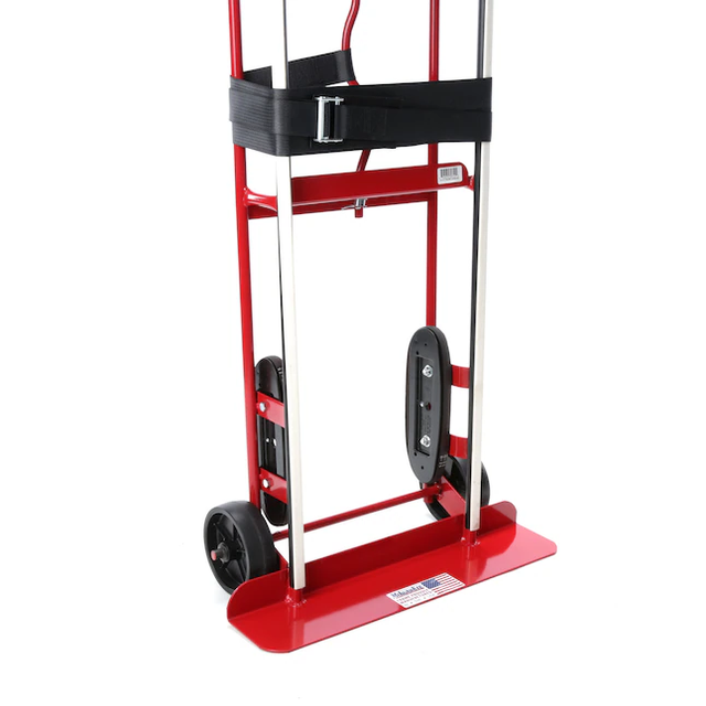 Milwaukee 800-lb 2-Wheel Red Steel Appliance Hand Truck