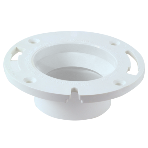 Eastman 4 in. x 3 in. Hub Closet Flange - PVC DWV