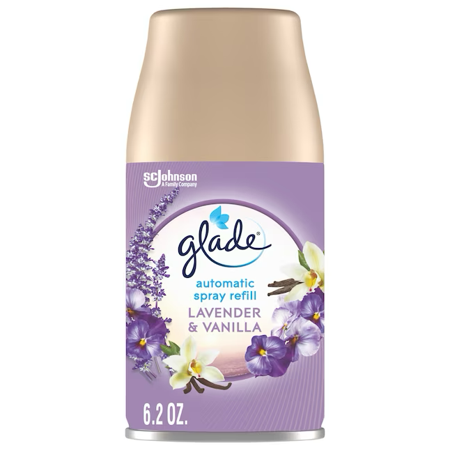 Glade 6,2 oz Lavendel und Vanille Nachfüll-Lufterfrischer