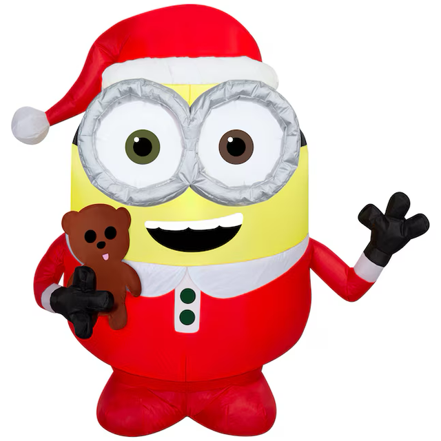 Universal 3-ft LED Minion Bob in PJ's Christmas Inflatable