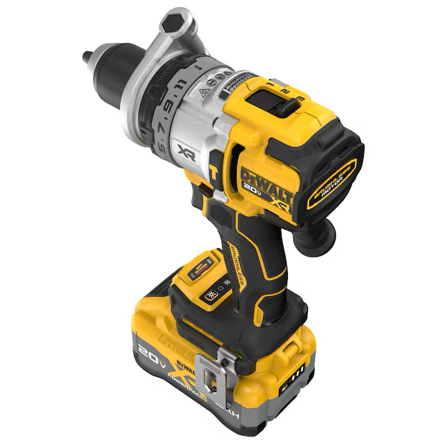 Taladro percutor inalámbrico sin escobillas DEWALT XR de 1/2 pulg. y 20 voltios máx. variable (1 batería incluida)