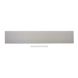 RELIABILT 8-in W x 34-in H Kick Plate (Satin Nickel)