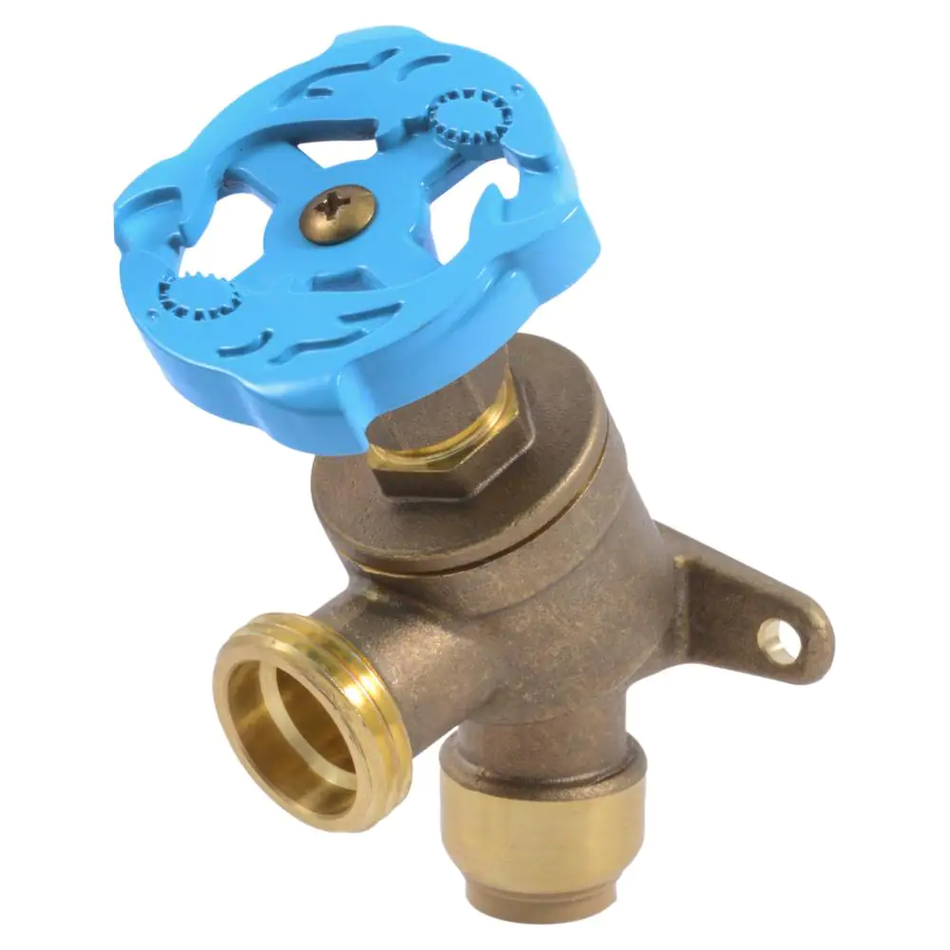 SharkBite 3/4 in. Push-to-Connect x MHT Brass Garden Valve with Drop Ear