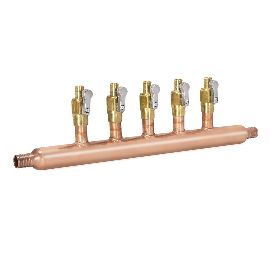 Sioux Chief Copper F1807 Open Manifold System (5-Port)