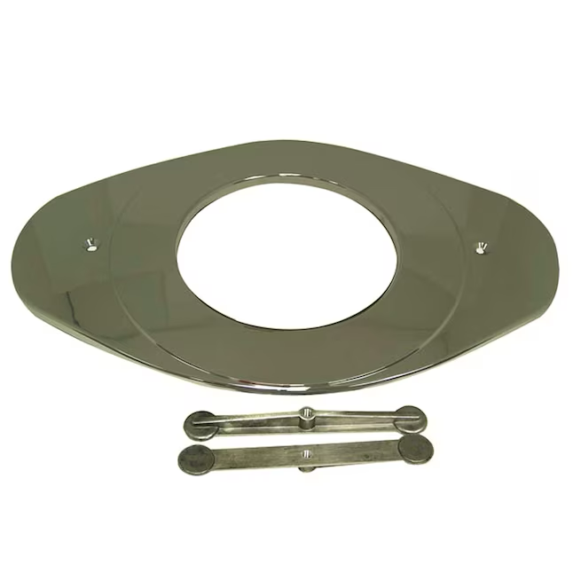 Danco Brushed Nickel 8.13-in Bathtub/Shower Deck Plate (5.13-in-ID)