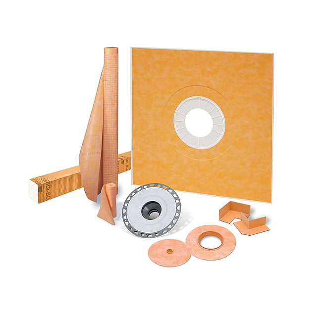 Schluter Systems Kerdi-Shower-Kit 48-in X 48-in PVC Flange 2-in