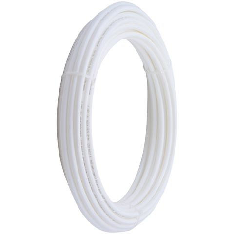 SharkBite Tubo Pex-B blanco de 3/8 pulg. - Bobina de 100 pies