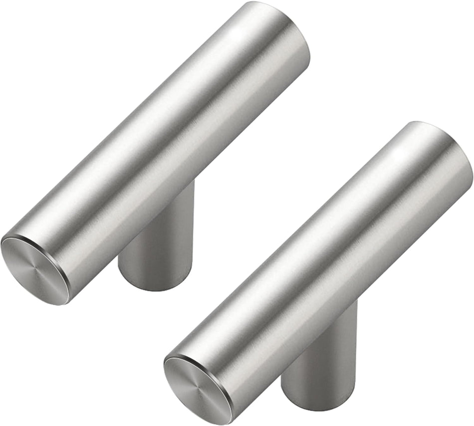 SABER SELECT 2 Zoll Schrankgriffe aus gebürstetem Nickel (5er-Pack)