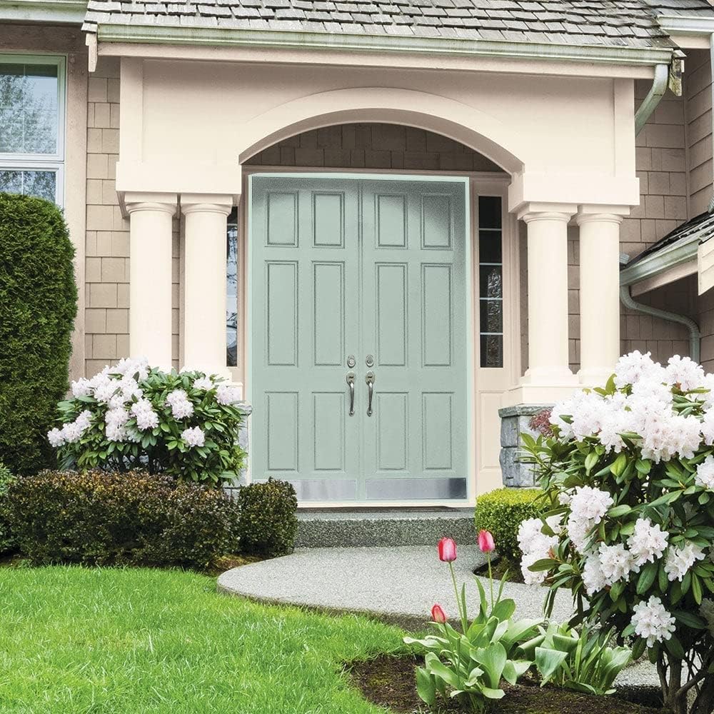 Glidden Total Exterior Paint &amp; Primer semibrillante, Aquamarine Dream