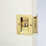 National Hardware 2.75-in Satin Brass Pocket Door Pull