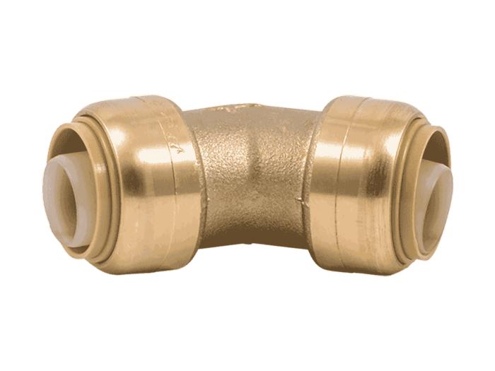 SharkBite 3/4 in. x 3/4 in. Brass Push 45° Elbow