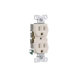 Eaton 15-Amp 125-volt Commercial Duplex Outlet, Light Almond (10-Pack)