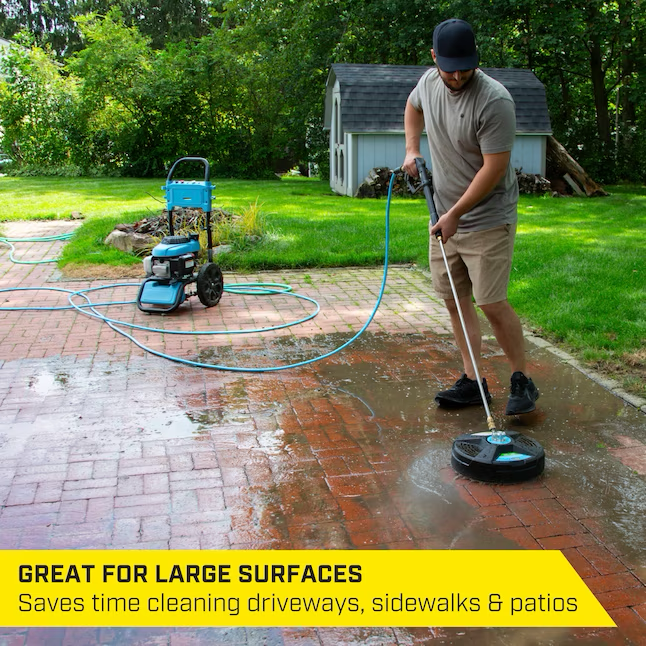 SurfaceMaxx 14-in 3400 PSI Rotating Surface Cleaner for Gas and Electric Pressure Washers