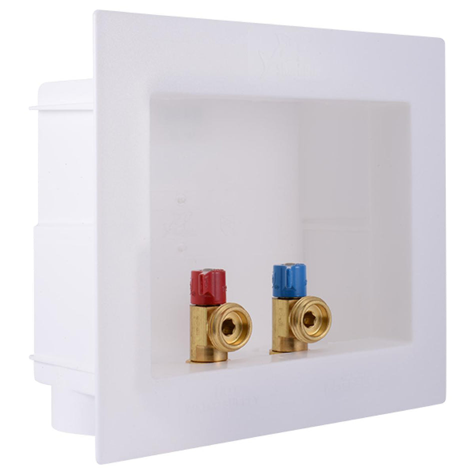 Washing Machine Outlet Box (1/2" Sharkbite x 3/4" Male Hose Thread)