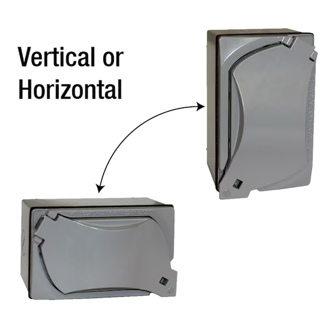 Caja eléctrica para interruptores y tomacorrientes para trabajos nuevos, de metal, resistente a la intemperie, de 1 unidad, de Sigma Engineered Solutions