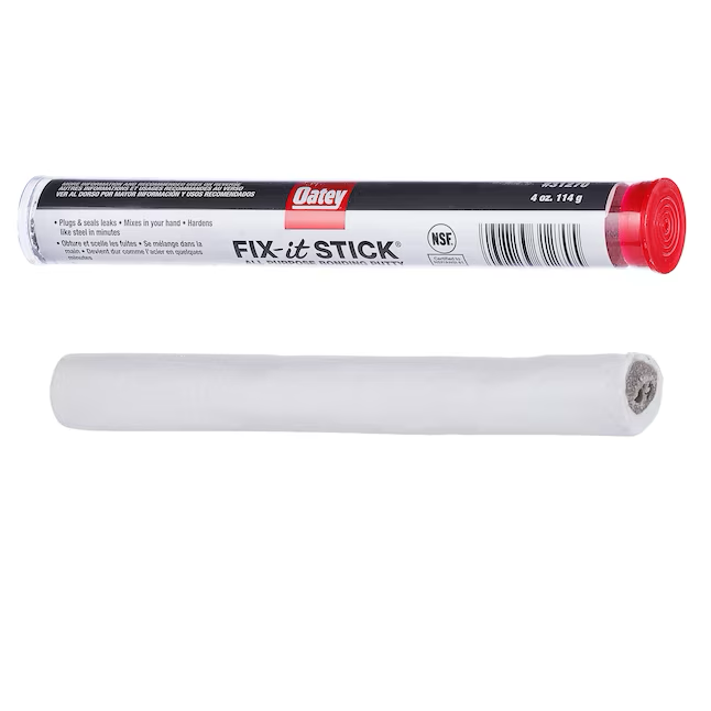 Adhesivo epoxi gris Oatey Fix-it Stick