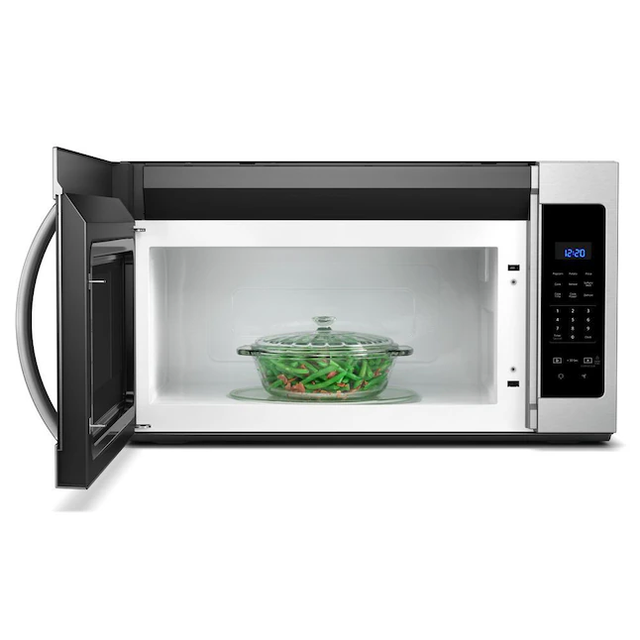 Whirlpool 1.7-cu ft 1000-Watt Over-the-Range Microwave (Fingerprint Resistant Stainless Steel)