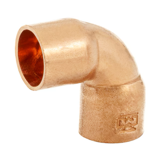 Streamline 1/4-in 90-Degree Copper Short Radius Elbow