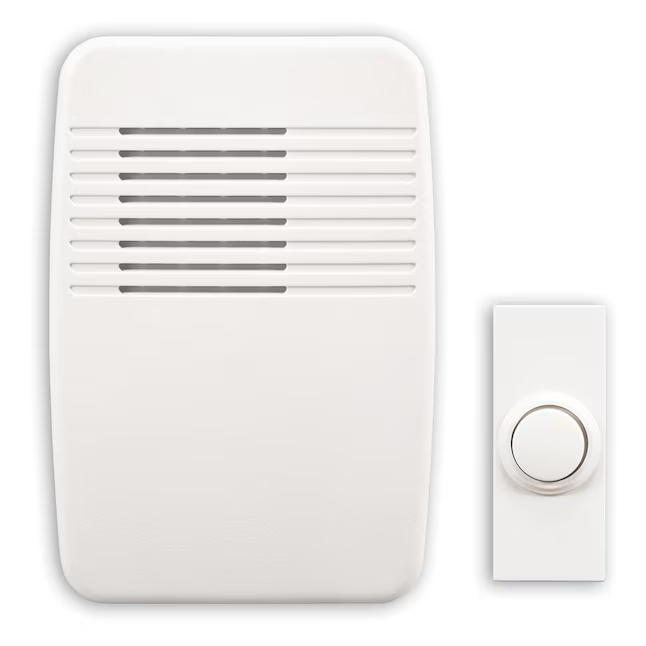 Utilitech White Wireless Doorbell Kit